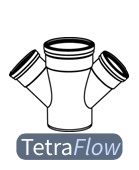 Unequal Double Branch 45°